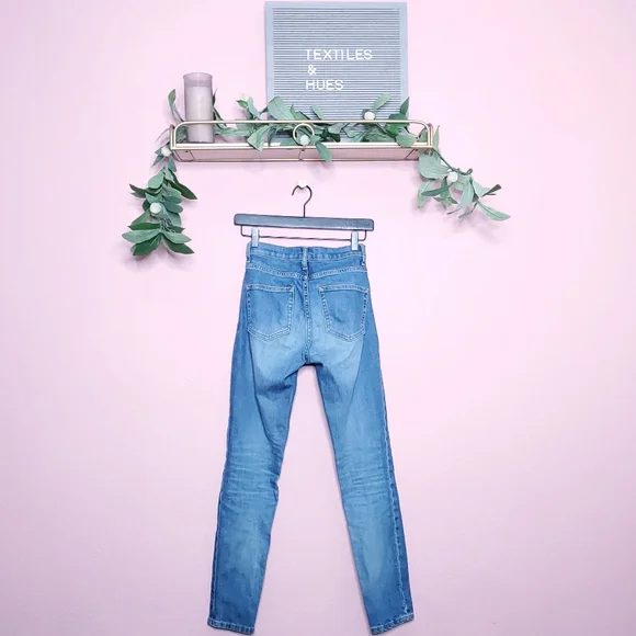 Everlane High Rise Straight Leg Ankle Jeans - Picture 12 of 12